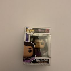 Funko Pop Ms Marvel Figure 