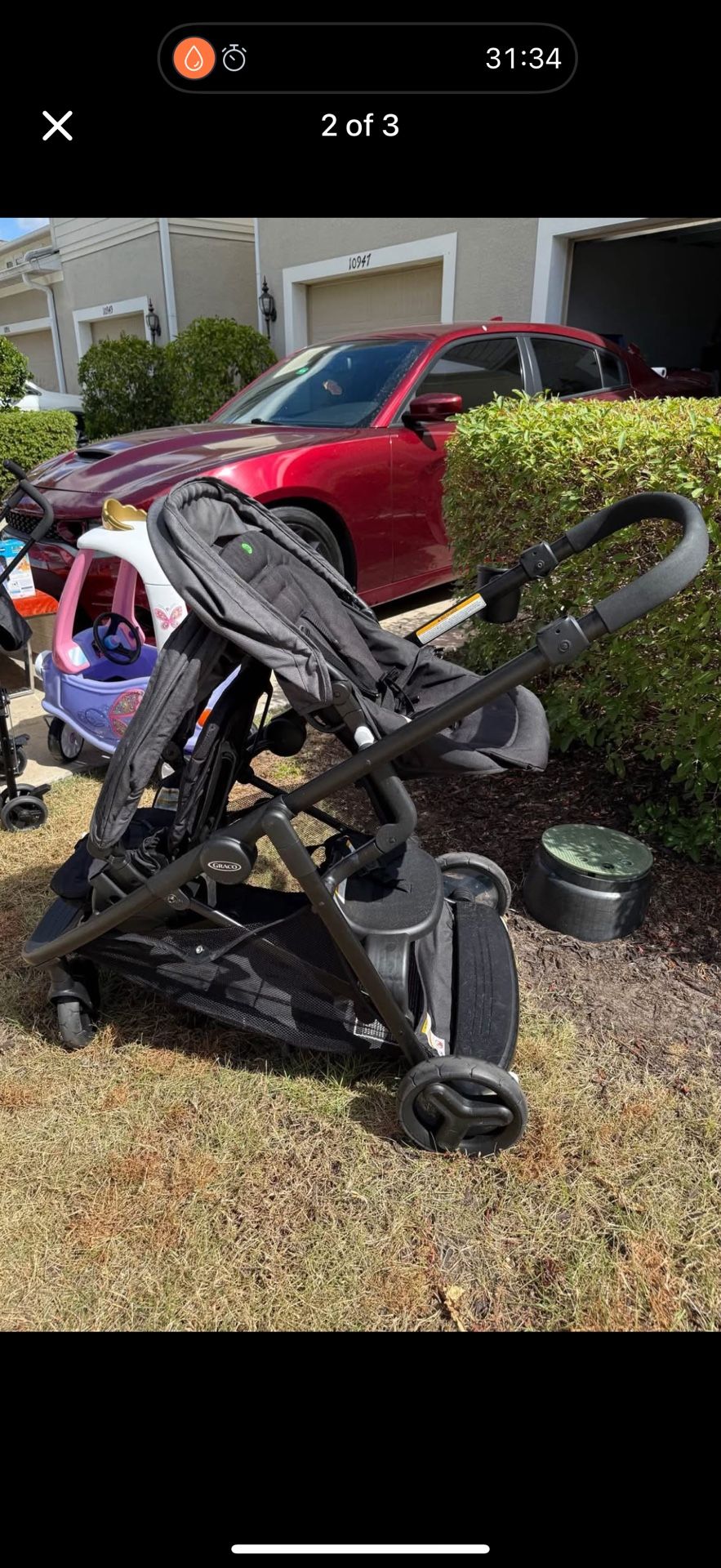 Graco Ready To Grow Double Stroller 
