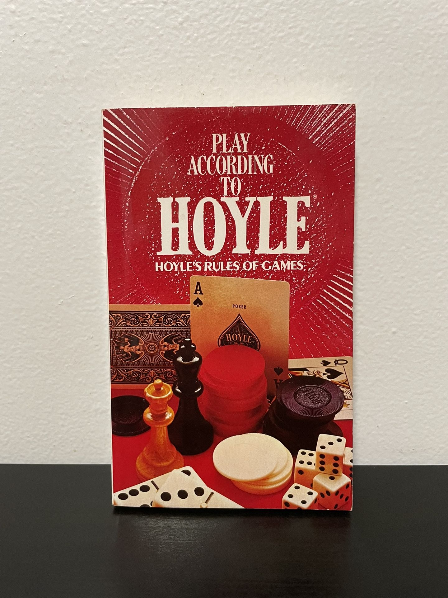 Play According To Hoyle Hoyle's Rules Of Games Book Paperback Vintage 1983