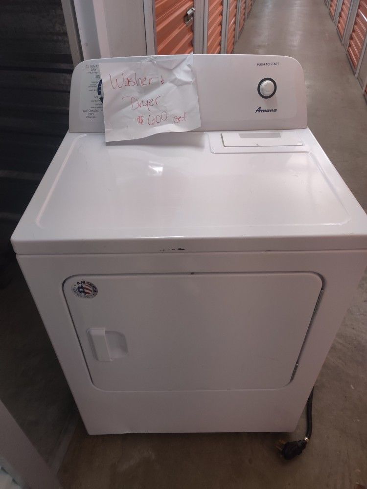 Washer And Dryer