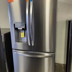 LG ThinQ French Door Counter Depth Refrigerator 22 Cubic Feet 2DDX 