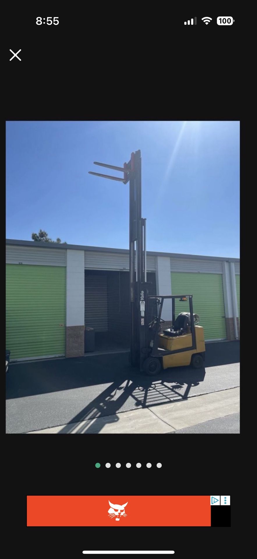 Yale Forklift 3 Stage Forklift