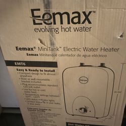 EMT6 Mini Tank Water Heater 120V, 6 Gallon