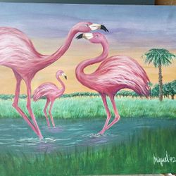 Hand Painted Wall picture