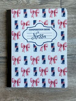 Personalized Composition Notebooks