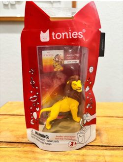 NEW NIP Disney Tonies Simba Lion King Audio Character Figure for Toniebox Player