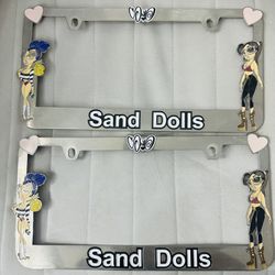 Sand Doll License Plate