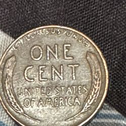 1944 Wheat Penny missing L