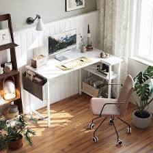 Modern L Shaped Desk [White]