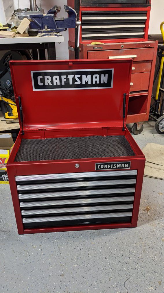 Craftsman Deep 6 drawer hydraulic tool box/chest