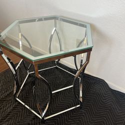 NEW ASSEMBLED DECOR SIDE TABLE