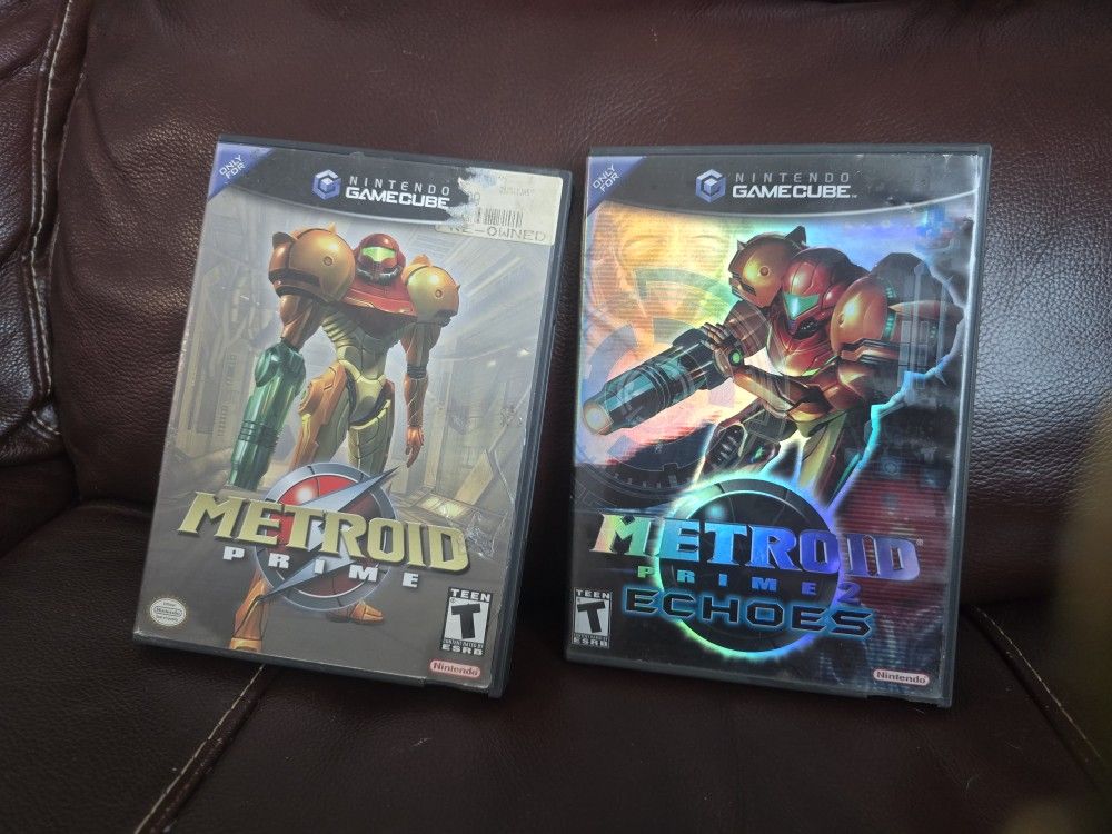 GameCube Game Metroid 1 And 2