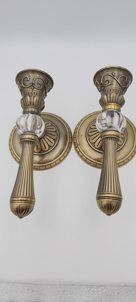 2 PartyLite Wall Sconces 