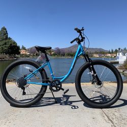 New Schwinn Hybrid 😎27.5” Tires ! Medium Frame 7 Speeds Cruiser Bike Bicycle Fathers Day