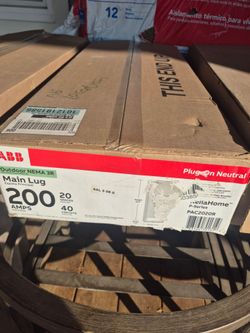 Electrical Meter 200 amp new