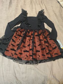 Bat dress for 5t girl