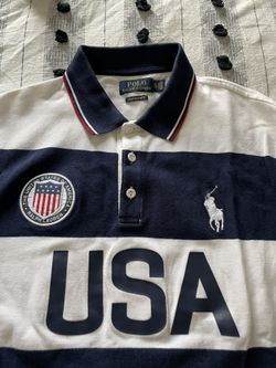 NEW MENS VINTAGE POLO RALPH LAUREN USA SIZE XL 