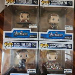 Avengers Captain America Deluze Funko Pop 