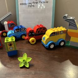 Lego duplo my first sets vehicles bus ladybug