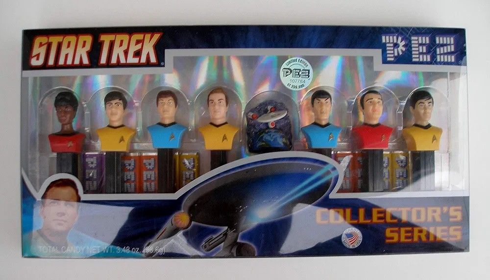 Star Trek Pez Collector Numbered Set