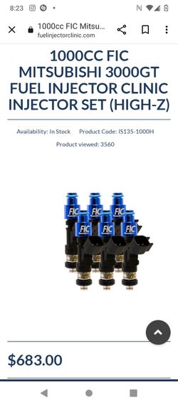 FIC 1000ccs 3000GT/VR-4/Stealth/GTO