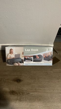 Lap Desk With Removable Knit Cover 