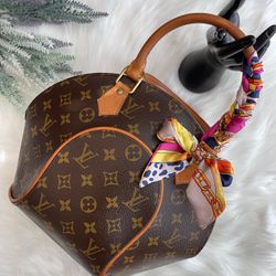 LOUIS VUITTON Ellipse Shoulder Bag Monogram Perfect Condition