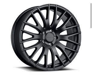 Black wheels (Rims) - 17inch with tires
