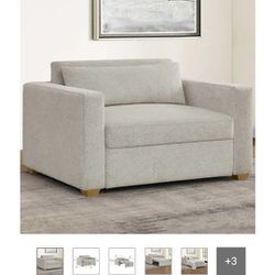 Thomasville Dillard Fabric Twin Size Convertible Sleeper Chair $450
