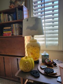 Table Lamps, Chinoiserie Style, Ginger Jar, Vintage