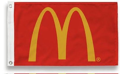 MCDONALDS FLAG