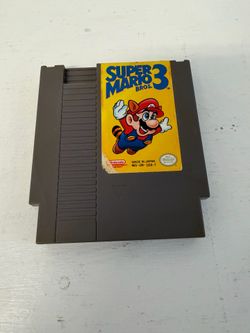 Nintendo NES Super Mario Bros 3 Game