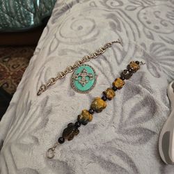 Bracelets And Brooch