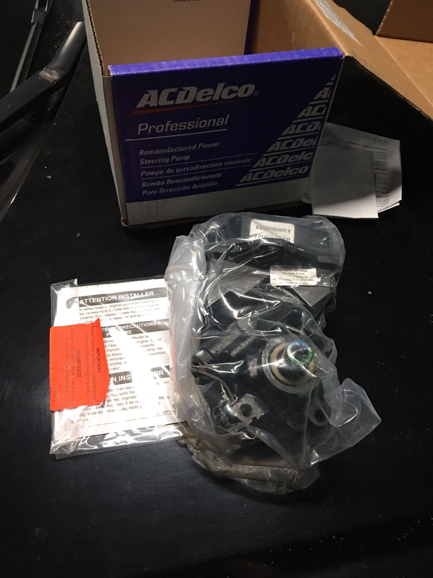 ACDelco Power Steering Pump for 3.5L and 3.9L V6
