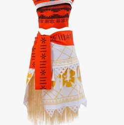 Halloween women’s Moana Princess Costume Set