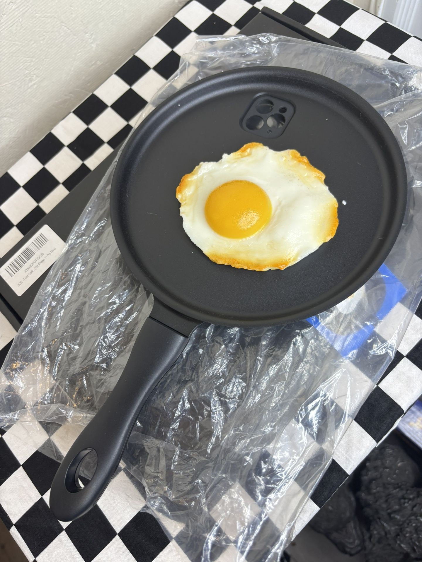 iPhone 11 Pro Max Fried Egg On Pan Phone Case