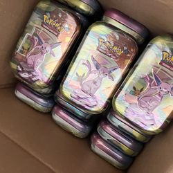 Pokemon Prismatic Mini Tins
