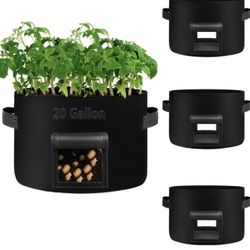 XL garden grow bags - 8 ct