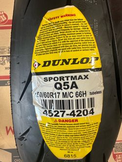 New Dunlop  Tire Q5A 150/60/17