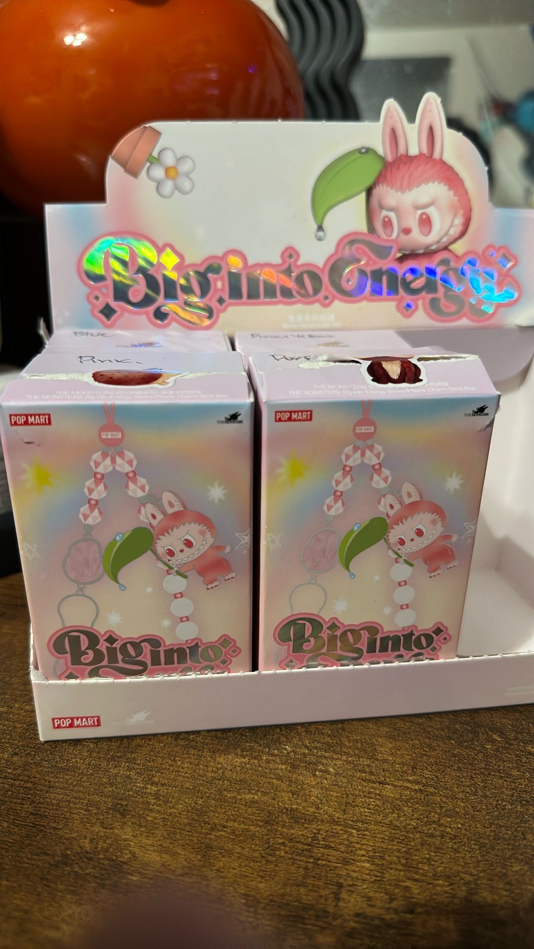 Big into energy phone charms