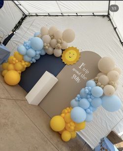 Backdrop Globos Balloons