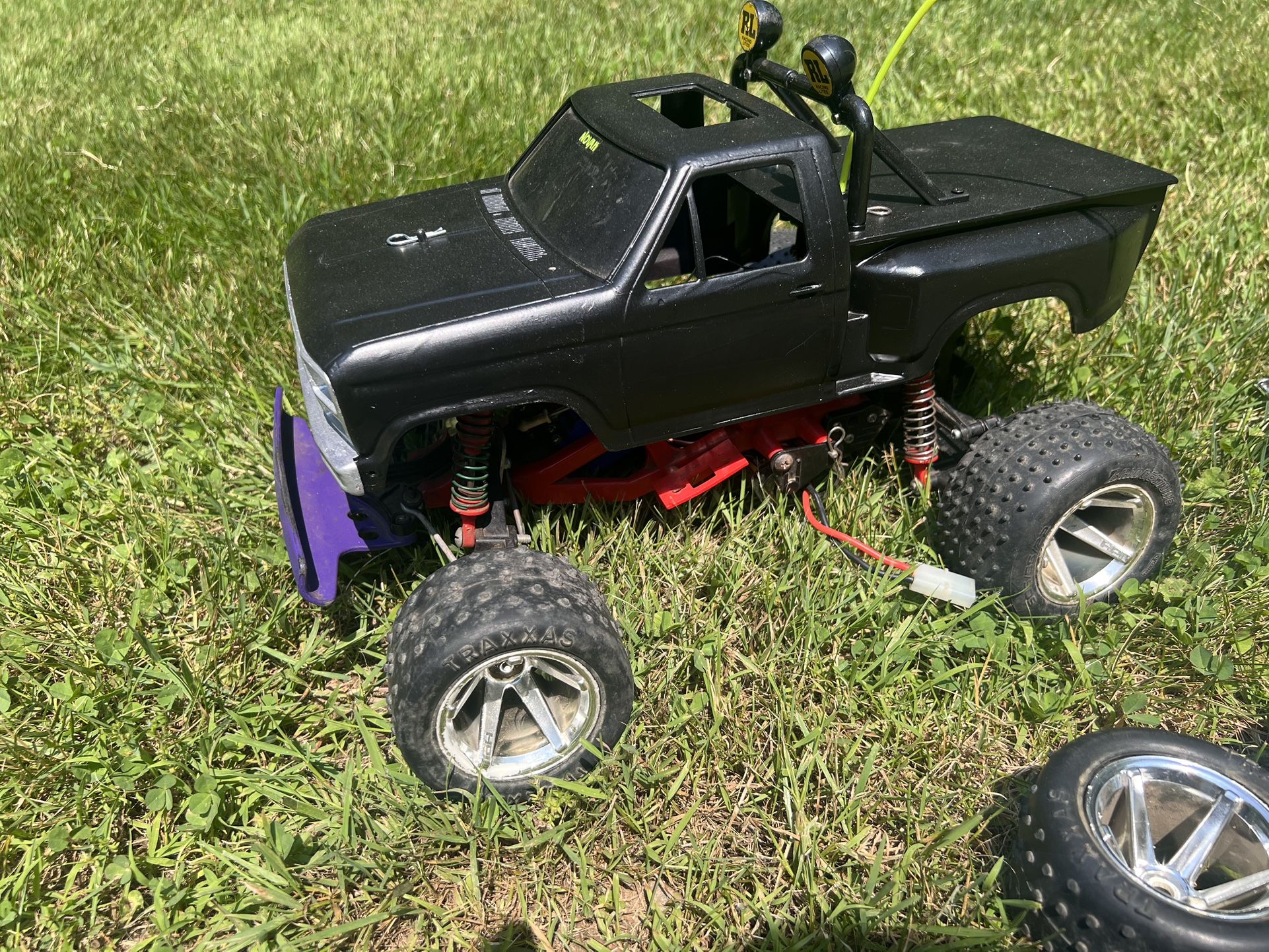 Vintage Tamiya Super Blackfoot RC Truck
