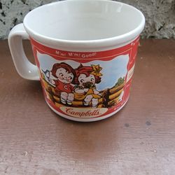 Vintage 2000 Campbells Soup Mug Ceramic Summer “M'm M'm! Good!” Coffee Tea