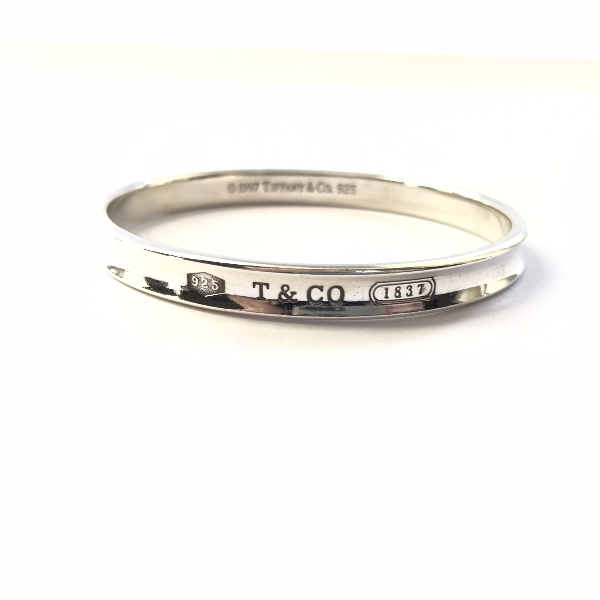 Tiffany&CO 1837 Sterling silver bangle