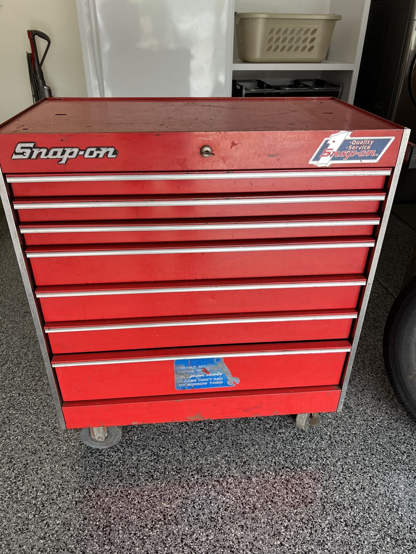 Vintage SNAP ON KR-557F 7 Drawer Tool Chest
