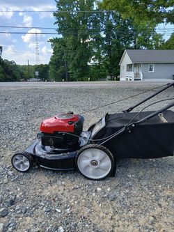 Recondition big wheel push mower not self propelled