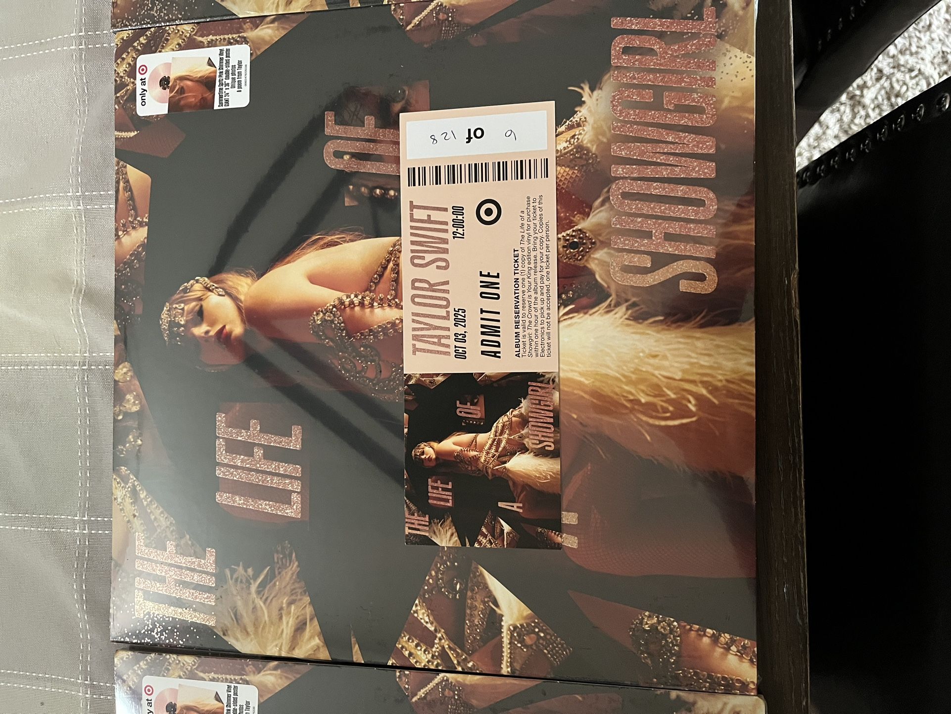 Taylor Swift Life Of A Show Girl (Target Edition) Limited