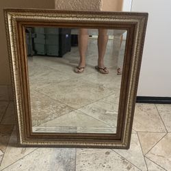 gold plated mirror 