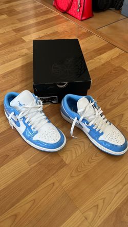Nike Air Jordan 1 Low White Blue Legend