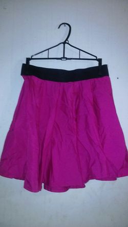 Pink skirt